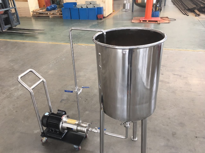 single stage high shear inline mixer