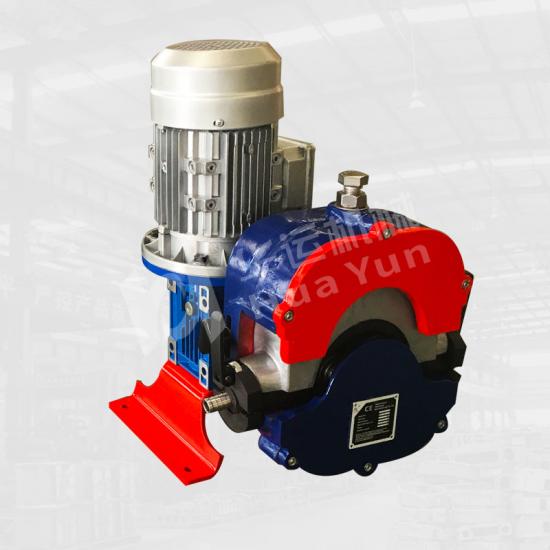 water and wastewater peristaltic hose pump